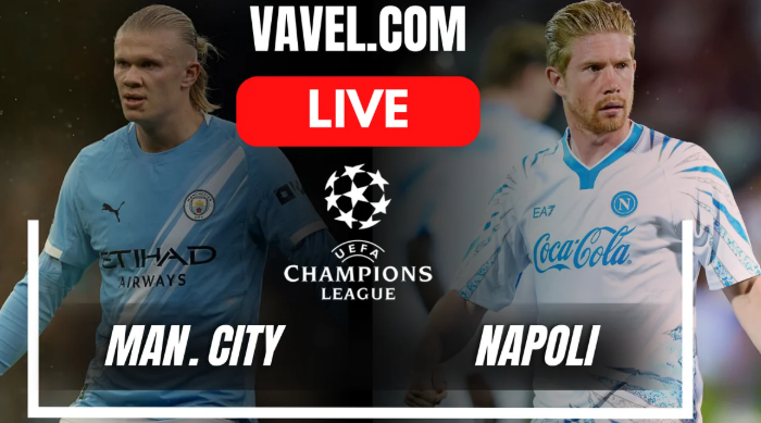 man city vs ssc napoli timeline