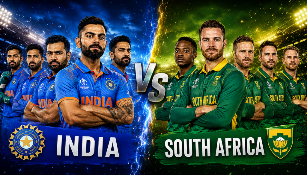 India National Cricket Team Vs South Africa National Cricket Team Players