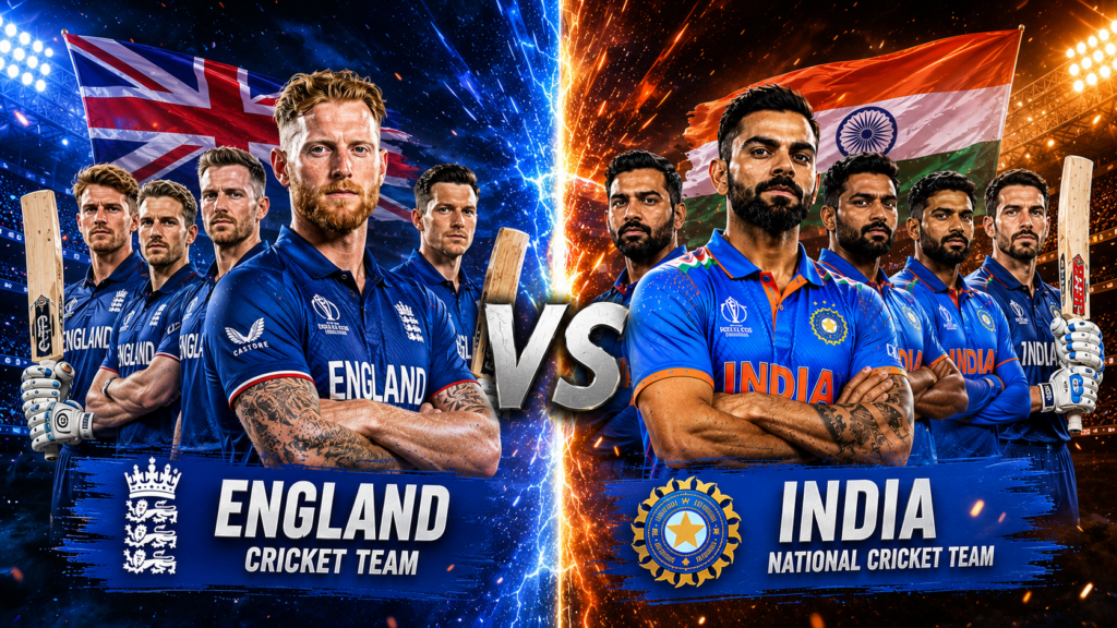England Cricket Team Vs India National Cricket Team Players