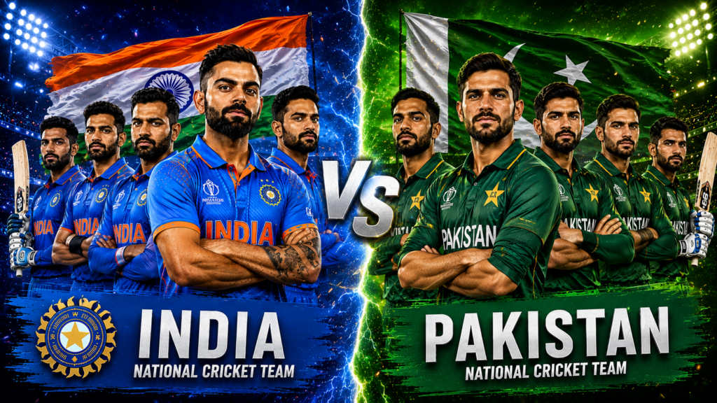 India National Cricket Team Vs Pakistan National Cricket Team Players