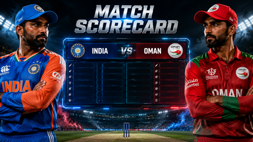 India National Cricket Team Vs Oman National Cricket Team Match Scorecard