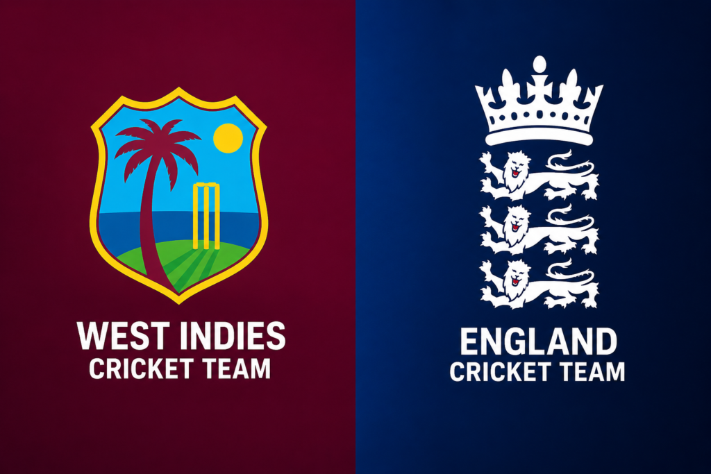 West Indies Cricket Team Vs England Cricket Team Standings