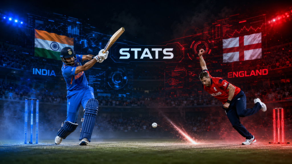 India National Cricket Team Vs England Cricket Team Stats