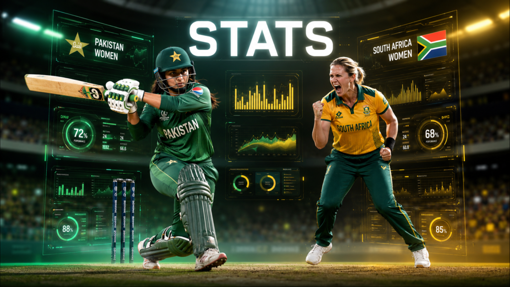 Pakistan Women's National Cricket Team Vs South Africa Women's National Cricket Team Stats