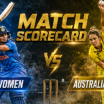 India Women Vs Australia Women's National Cricket Team Match Scorecard