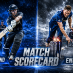 New Zealand National Cricket Team Vs England Cricket Team Match Scorecard