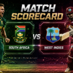 South Africa National Cricket Team Vs West Indies Cricket Team Match Scorecard