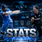 India National Cricket Team Vs New Zealand National Cricket Team Stats