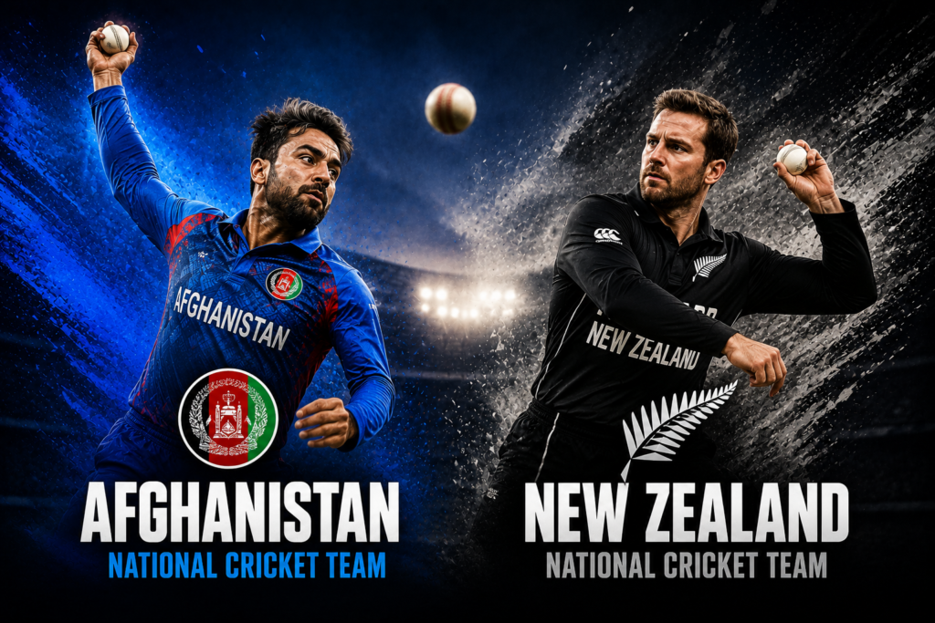 Afghanistan National Cricket Team Vs New Zealand National Cricket Team Timeline