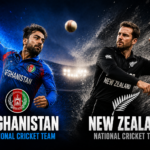 Afghanistan National Cricket Team Vs New Zealand National Cricket Team Timeline