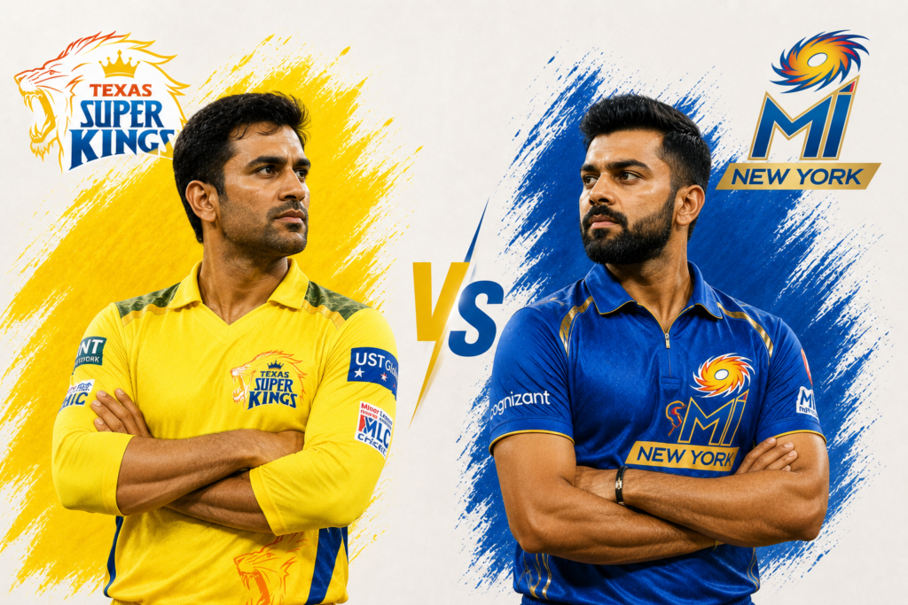 Texas Super Kings Vs Mi New York Match Scorecard