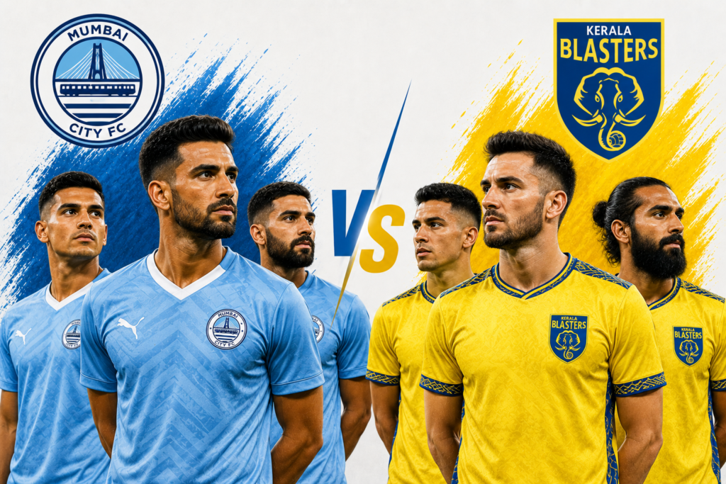 Mumbai City FC Vs Kerala Blasters Timeline